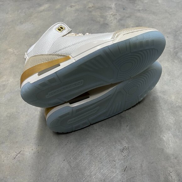 Nike Air Jordan 3 Wmn's Sail Pale Ivory Champagne and Oysters IB2255 100 - New - Picture 6 of 6